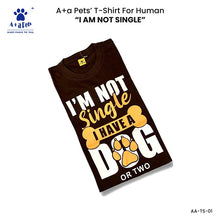 A+a Pets' Combo T-Shirts for Human & Pets | 100% Cotton - Not Single Collection