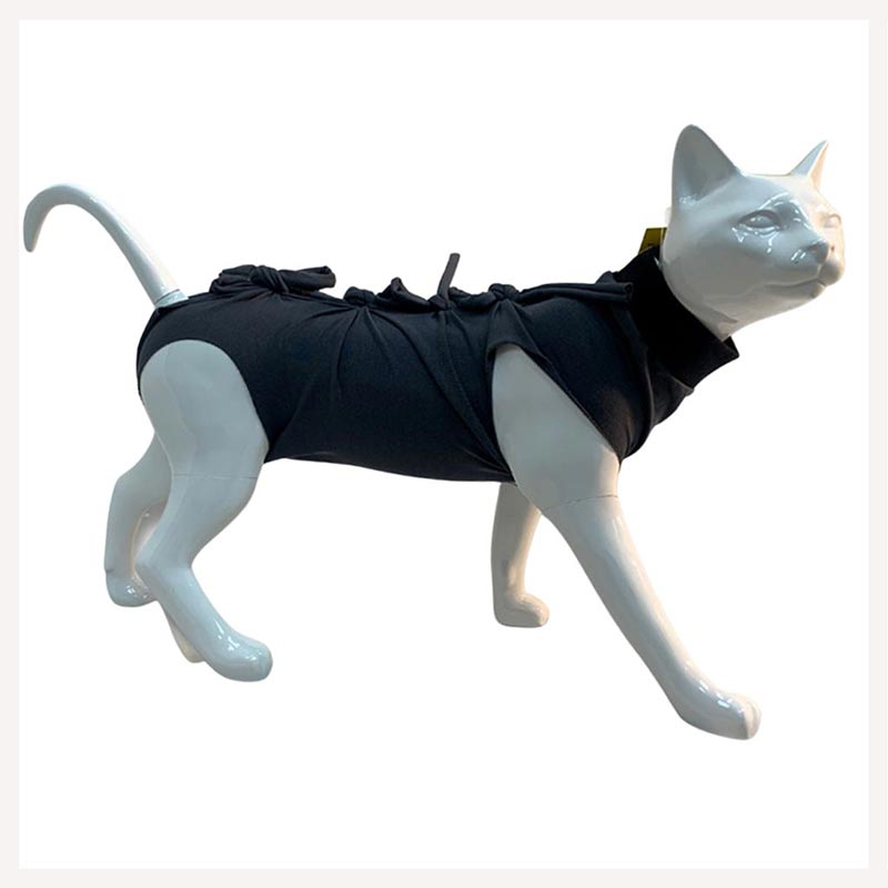 A+A Pets' Cat Post Surgery Recovery Clothing - Grey