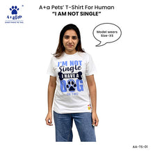 A+a Pets' Combo T-Shirts for Human & Pets | 100% Cotton - Not Single Collection