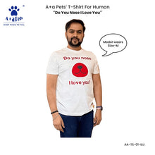 A+a Pets' Combo T-Shirts for Human & Pets | 100% Cotton - ILU Collection