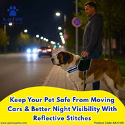A+a Pets' No Pull Escape Proof Reflective Vest Harness for Dogs - www.aplusapets.com