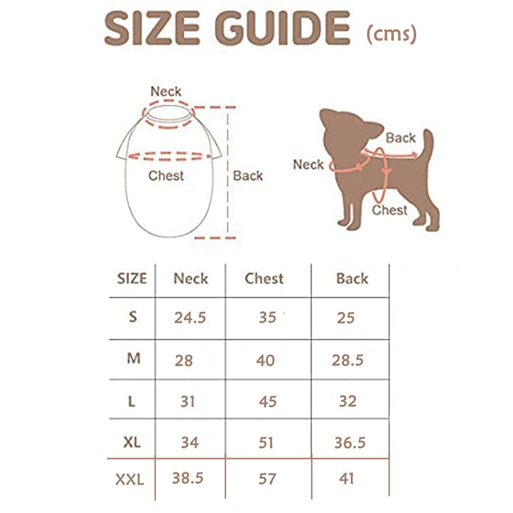 A+A Pets' Soft T-Shirt With Sleeves For Pets