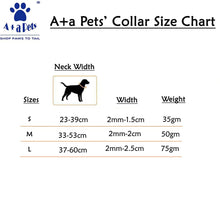 A+a Pets' Gradient Design Collar For Dogs & Cats- Green