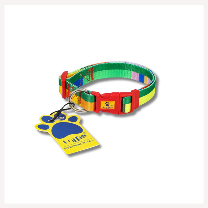 A+A Pets' Skin Friendly Collar In Block Design - www.aplusapets.com