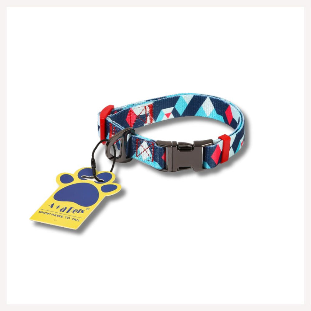 A+A Pets' Geometric Design Collar For Dogs & Cats - www.aplusapets.com