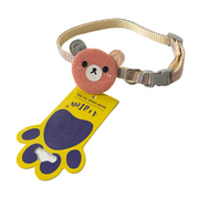 A+a Pets' Soft Handmade Collar for Cats - Teddy Design - www.aplusapets.com