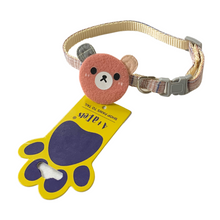 A+a Pets' Soft Handmade Collar for Cats - Teddy Design