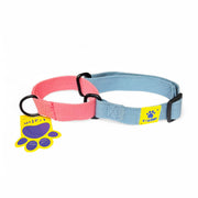 A+a Pets’ Martingale Collar for Dogs - Blue Cotton Collection - www.aplusapets.com
