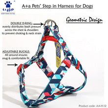 A+A Pets' Geometric Design Step In Harness - www.aplusapets.com