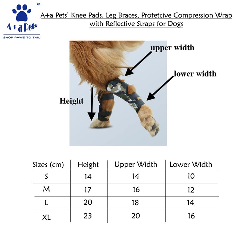 A+A Pets’ Hock Joint Protective Wrap for Dogs