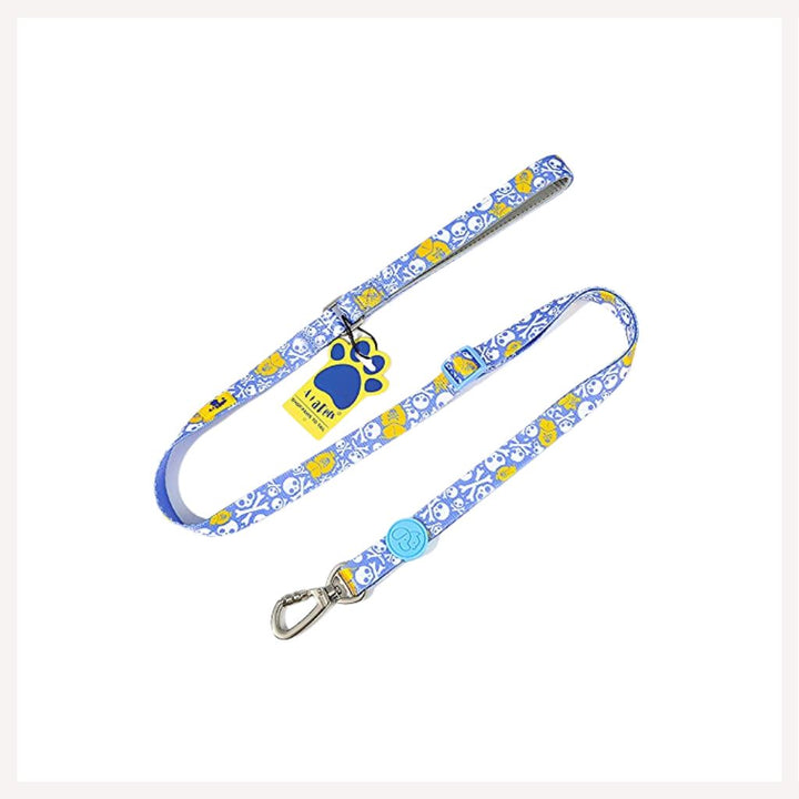 A+a Pets' Leash in Pirate Design - Blue - www.aplusapets.com