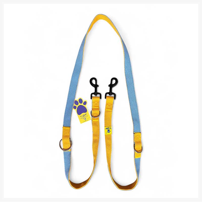 A+a Pets’ Multi-Function Cotton Leash - Blue Collection - www.aplusapets.com
