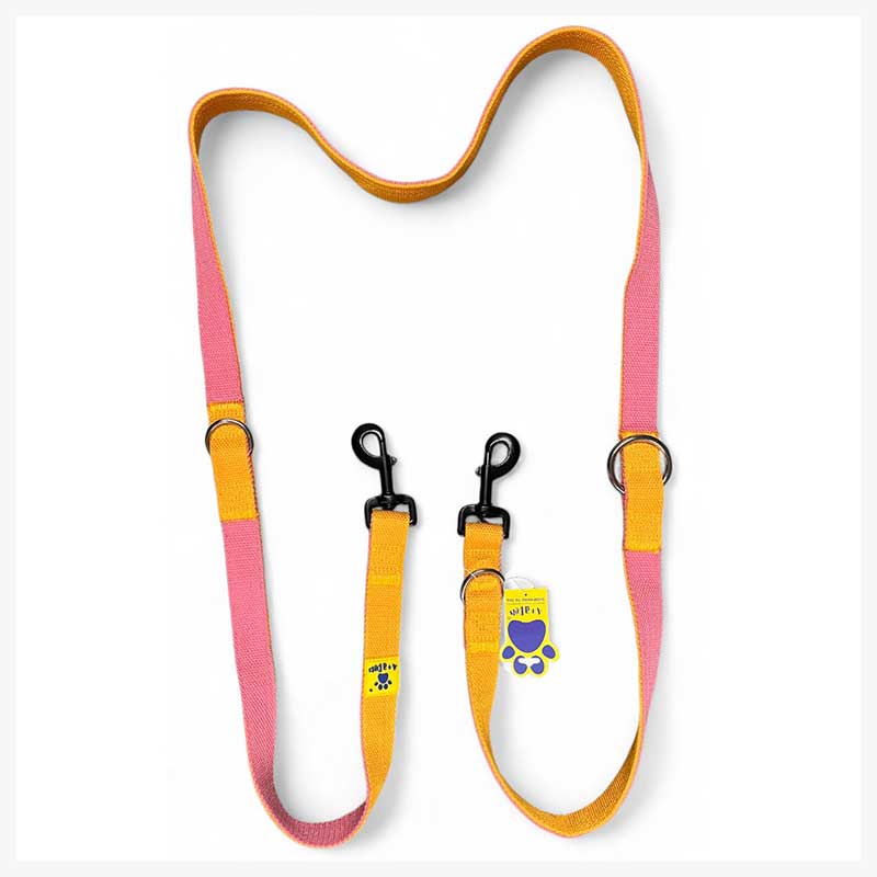 A+a Pets’ Multi-Function Cotton Leash - Pink Collection - www.aplusapets.com