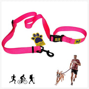 A+a Pets’ Hands Free Waist Tie-up Adjustable Leash - www.aplusapets.com