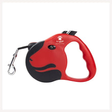 A+a Pets' Retractable Leash with Lock-Unlock Technology-Red (5 meters) - www.aplusapets.com