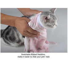 A+A Pets' Cat Post Surgery Recovery Clothing- Yellow