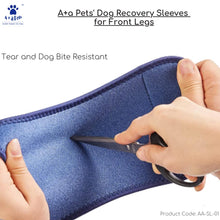 dog bite resistant recovery sleeves for dog