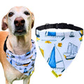 A+a Pets' 2in1 Scarf Collar Bandana for Dogs & Cats - Boat Collection - www.aplusapets.com