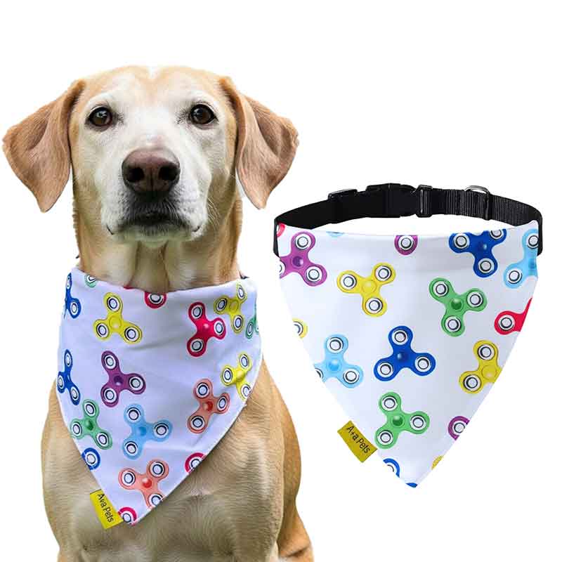 A+a Pets' 2in1 Scarf Collar Bandana for Dogs & Cats - Fitbit Collection - www.aplusapets.com