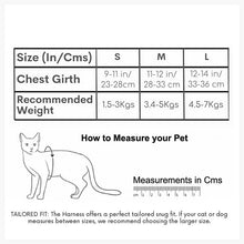 A+a Pets' Fur Harness & Leash Set for Cats & Small Dogs