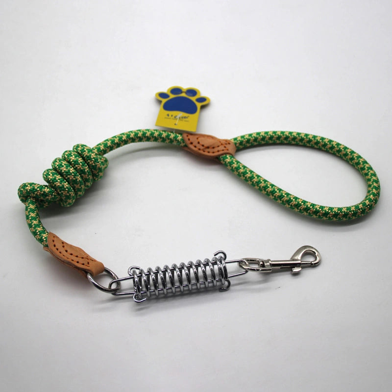 A+a Pets' shock absorbing heavy duty poly woven Leash - www.aplusapets.com