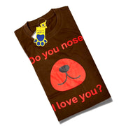 A+a Pets' Graphic Printed(ILU) T-Shirt Unisex | for Dog Cat Lovers | Casual Half Sleeve Round Neck T-Shirt | 100% Cotton - www.aplusapets.com