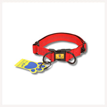 A+a Pets' Neoprene Padded Reflective Collar-Red