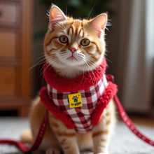 A+a Pets' Fur Harness & Leash Set for Cats & Small Dogs
