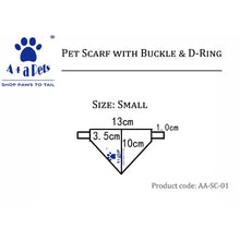 Dog Scarf Size Chart Small