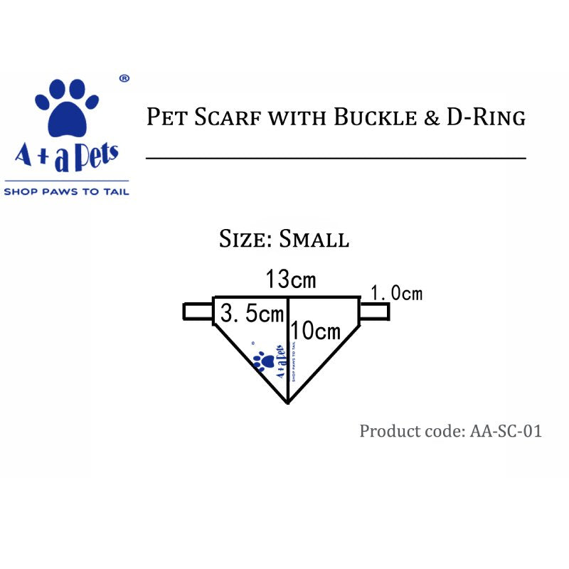 Dog Scarf Size Chart Small