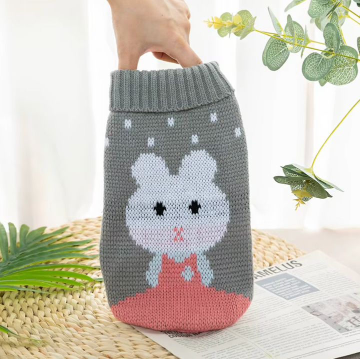 A+a Pets' Cozy Knitted Flannel Sweater for Dogs and Cats (Copy) - www.aplusapets.com