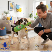 A+a Pets' Happy Hour Collection Plush Squeaky Dog Toy - www.aplusapets.com