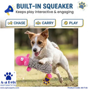 A+a Pets' Fluffy Friends Plush Squeaky toy for Cats & Puppies - www.aplusapets.com