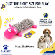 A+a Pets' Fluffy Friends Plush Squeaky toy for Cats & Puppies - www.aplusapets.com