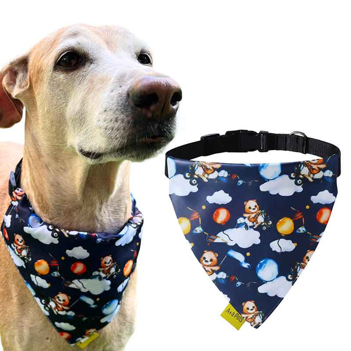 A+a Pets' 2in1 Scarf Collar Bandana for Dogs & Cats - Teddy Collection - www.aplusapets.com