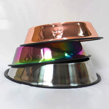 A+a Pets' Rose Gold Stainless Steel Feeding Bowl (900ml)