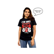 A+a Pets' Graphic Printed(NSD) T-Shirt Unisex | for Dog Cat Lovers | Casual Half Sleeve Round Neck T-Shirt | 100% Cotton - www.aplusapets.com
