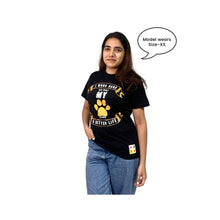 A+a Pets' Graphic Printed(WH) T-Shirt Unisex | for Dog Cat Lovers | Casual Half Sleeve Round Neck T-Shirt | 100% Cotton - www.aplusapets.com