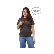A+a Pets' Graphic Printed(Soul) T-Shirt Unisex | for Dog Cat Lovers | Casual Half Sleeve Round Neck T-Shirt | 100% Cotton - www.aplusapets.com