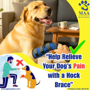 A+a Pets' Hock Joint Support Wrap Leg Braces - Pair - www.aplusapets.com