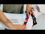 Vest Style Harness for Dogs & Cats Rainbow Colours