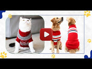 Cozy Knitted Flannel Sweater for Dogs and Cats