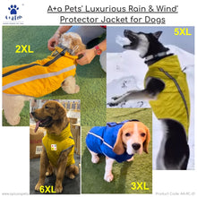 A+a Pets' Luxurious 'Rain & Wind' Jacket for Dogs