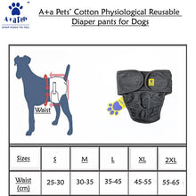 dog diaper size chart