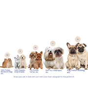 A+a Pets' Graphic Printed (Nice) T-Shirt for Dog, Puppy and Cat | Round Neck | Breathable Costumes | 100% Cotton - www.aplusapets.com