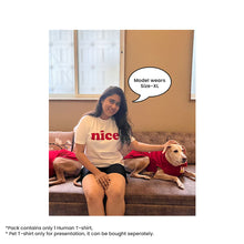 A+a Pets' Graphic Printed(Nice) T-Shirt Unisex | for Dog Cat Lovers | Casual Half Sleeve Round Neck T-Shirt | 100% Cotton - www.aplusapets.com