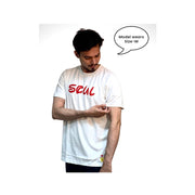 A+a Pets' Graphic Printed(Soul) T-Shirt Unisex | for Dog Cat Lovers | Casual Half Sleeve Round Neck T-Shirt | 100% Cotton - www.aplusapets.com