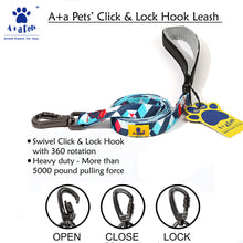 A+A Pets' Harness+Collar+Leash Set In Geometric Design