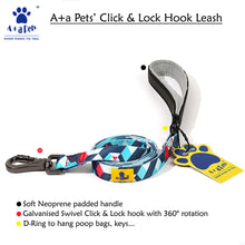 A+A Pets' Harness+Collar+Leash Set In Geometric Design