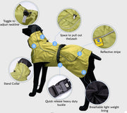 A+a Pets' Adventure Raincoat for Dogs - www.aplusapets.com